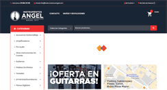 Desktop Screenshot of instrumentosangel.com
